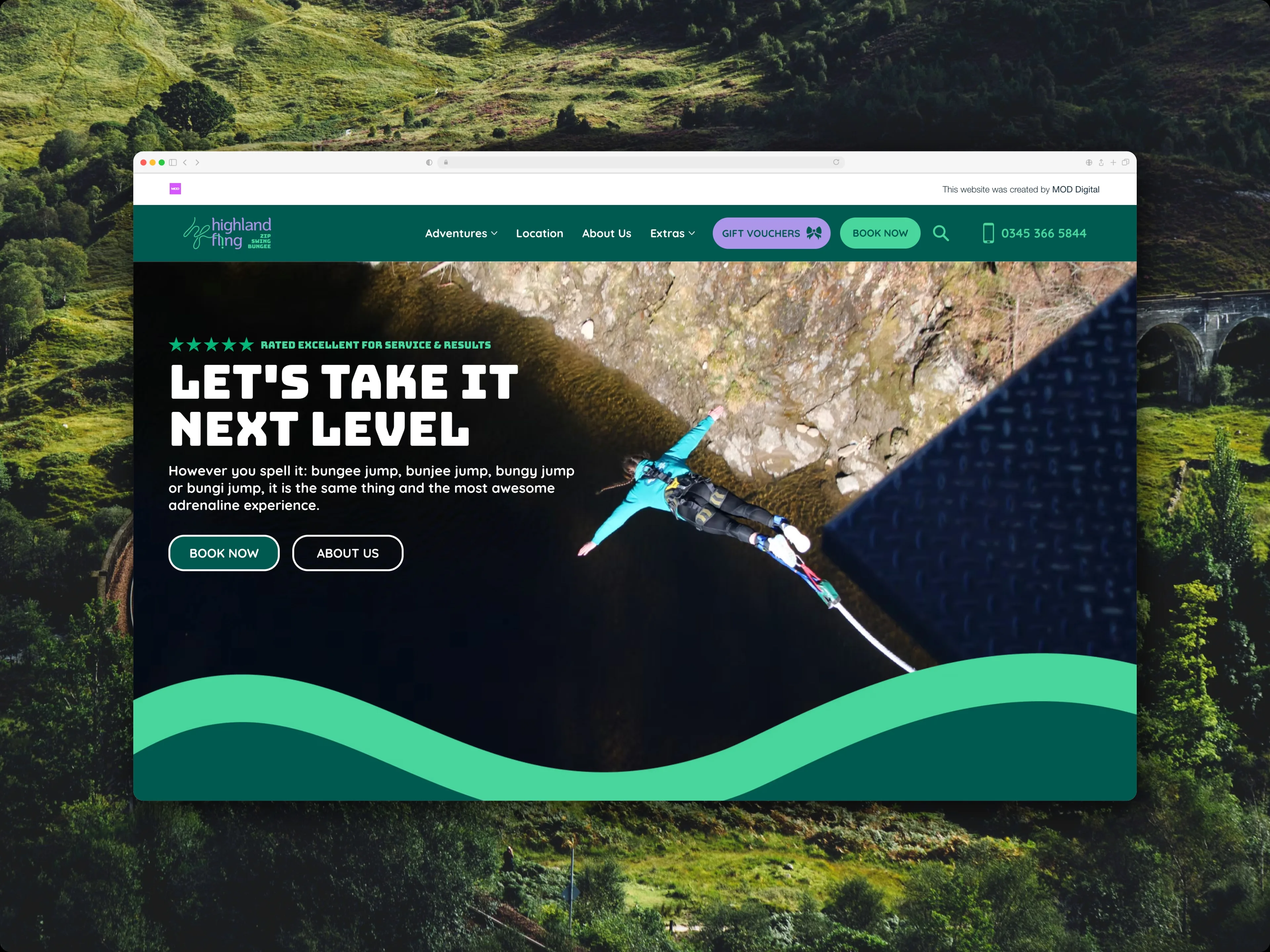 Highland Fling website