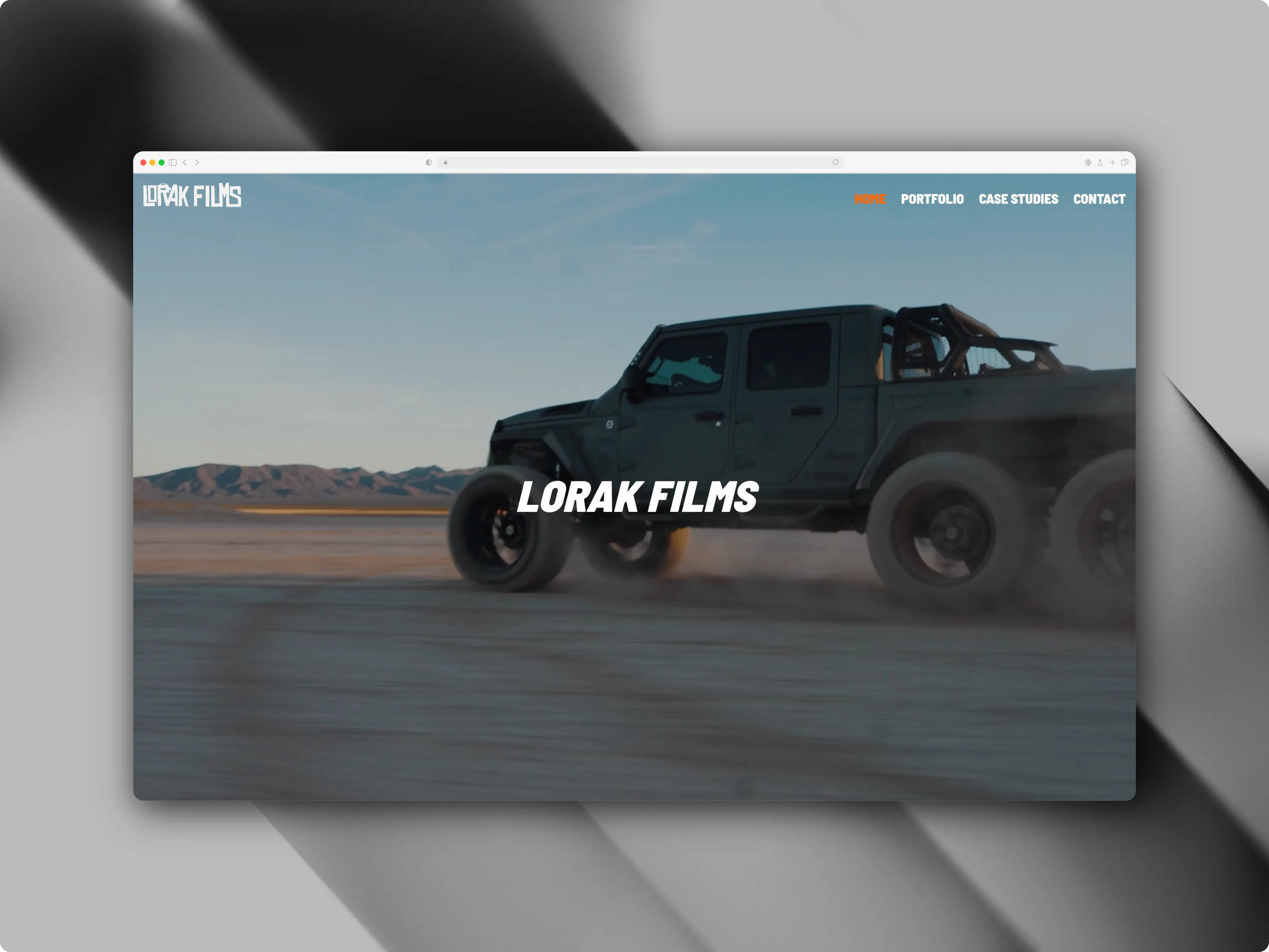 LORAK Films website