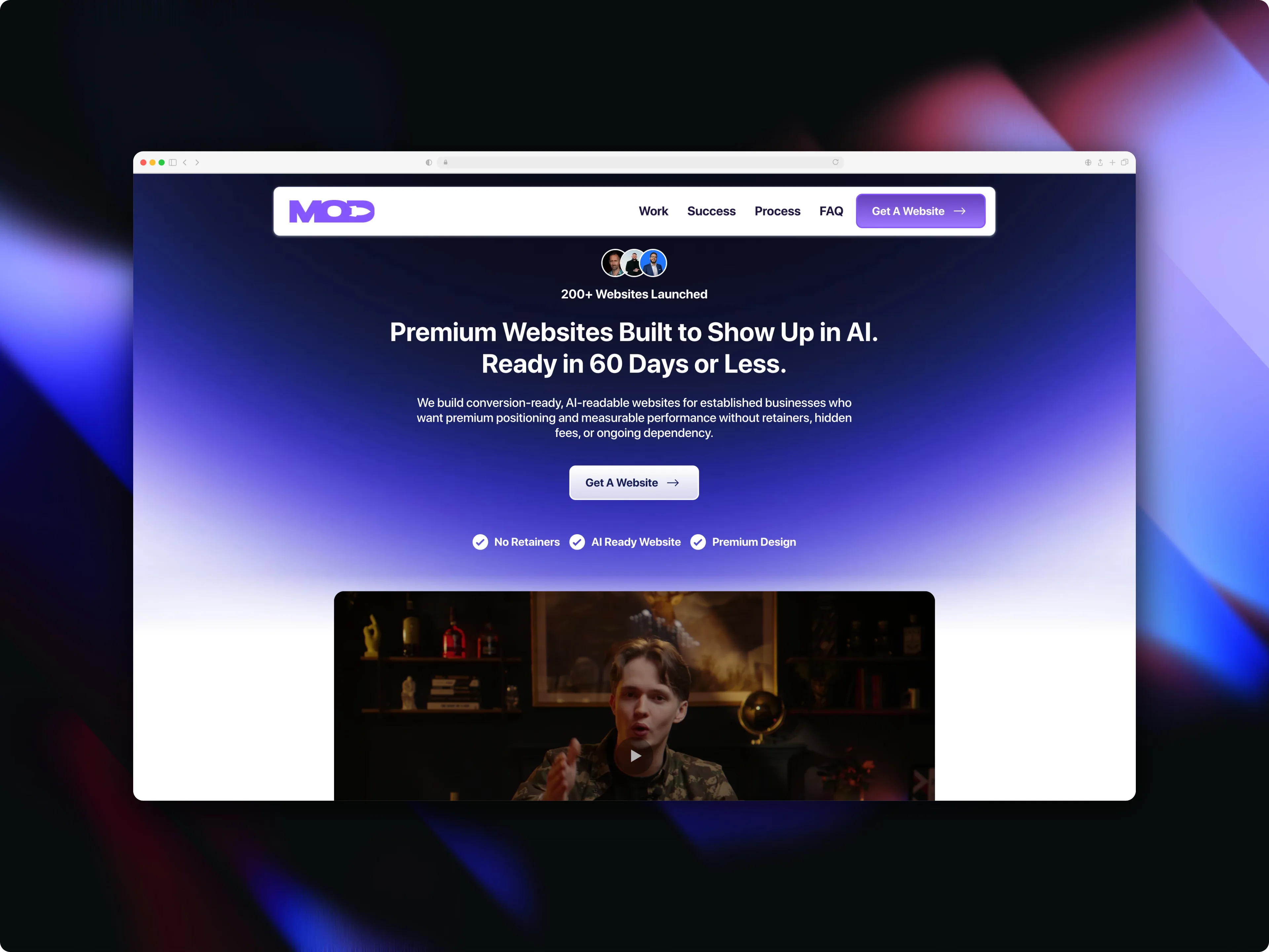 MOD Digital website