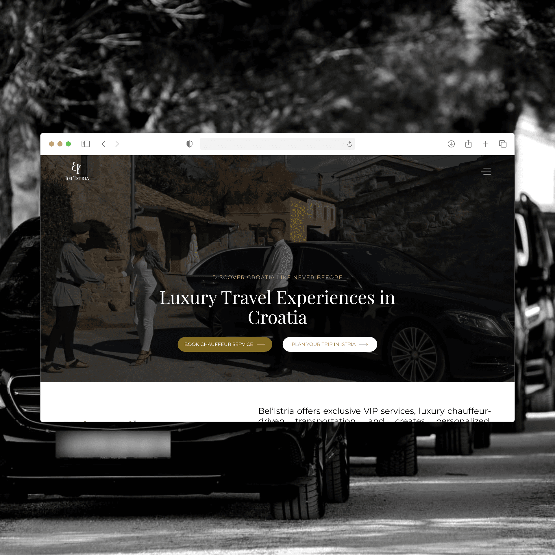 Bel'Istria website