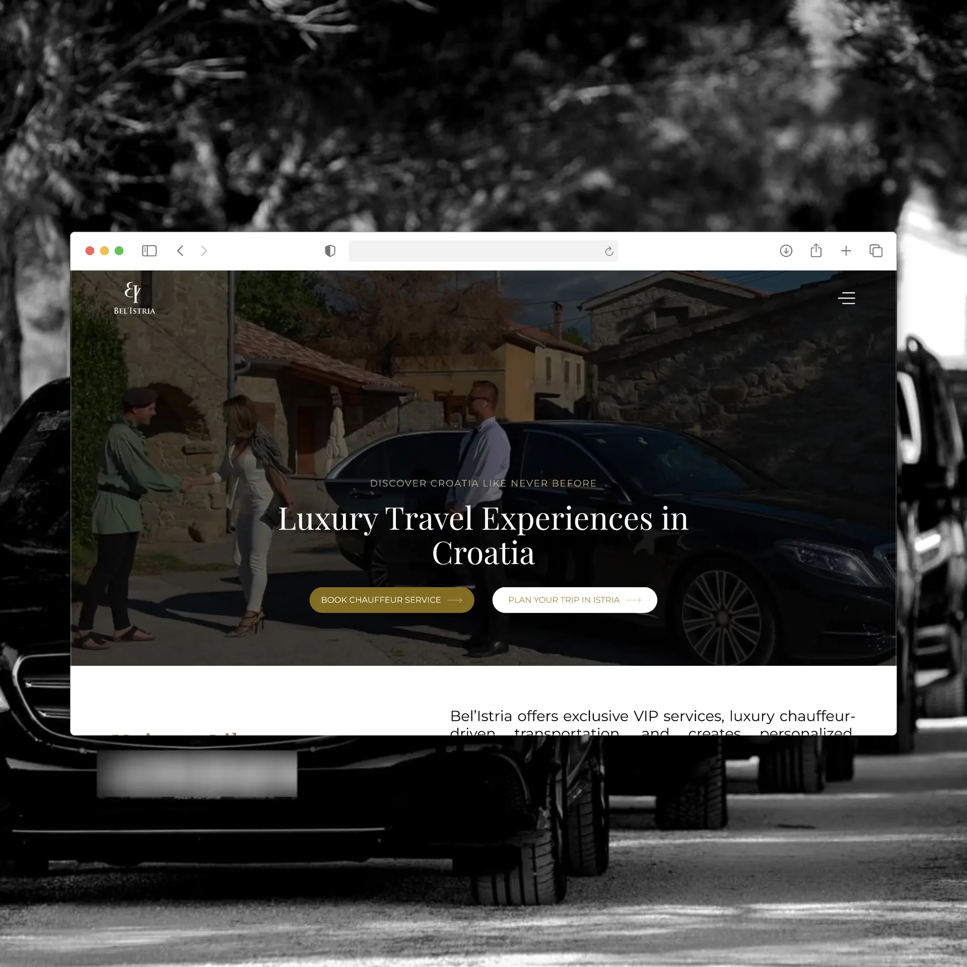 Bel'Istria website