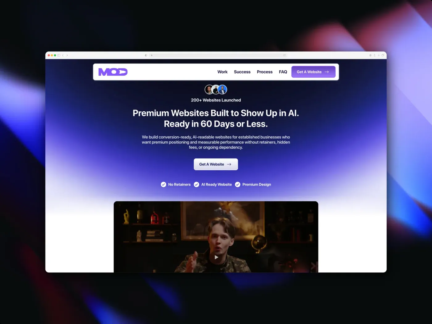 MOD Digital website